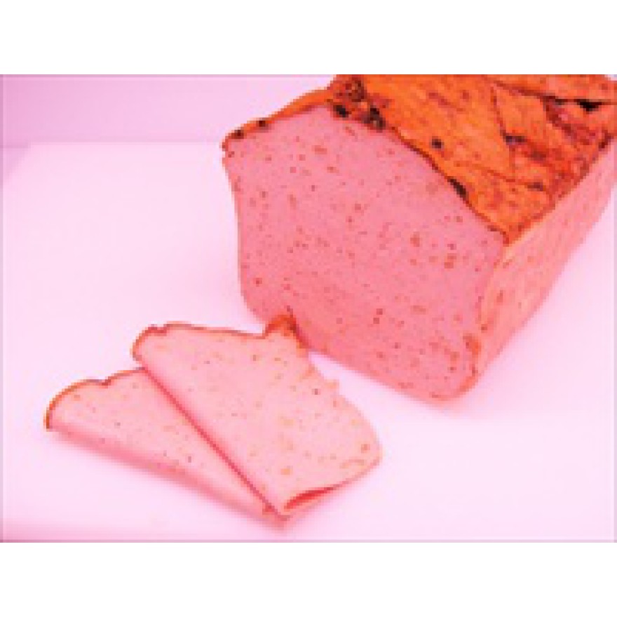 Zwiebelleberkäse am Stück (1,55€/100g)