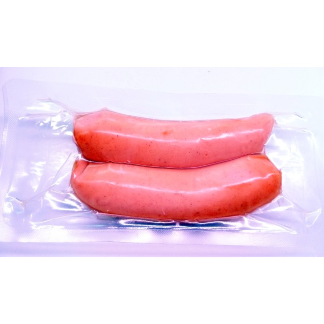 Fettarme Putencurrywurst (2,25€/100g)