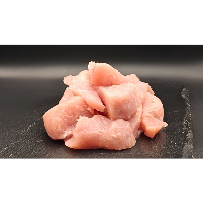 Gulasch aus der Brust (1,99€/100g)