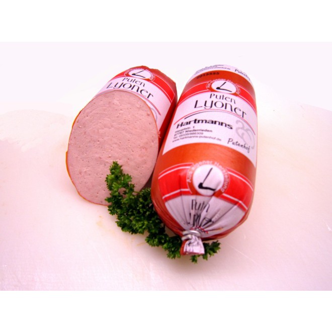 Lyoner am Stück (1,69€/100g)