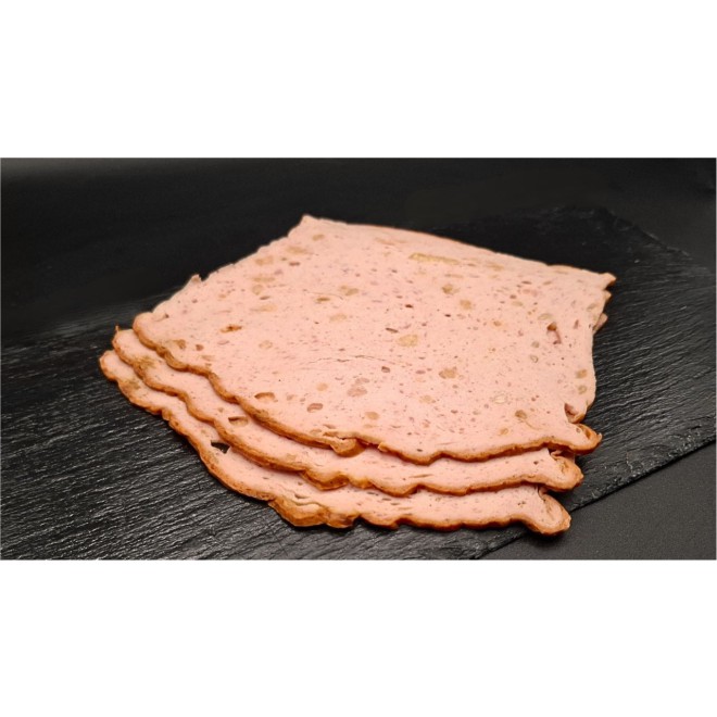 Zwiebelleberkäse Aufschnitt (1,65€/100g)