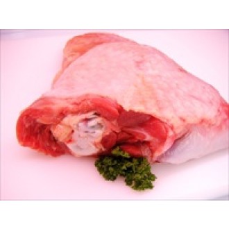 Oberkeule ohne Knochen mit Haut (1,89€/100g)