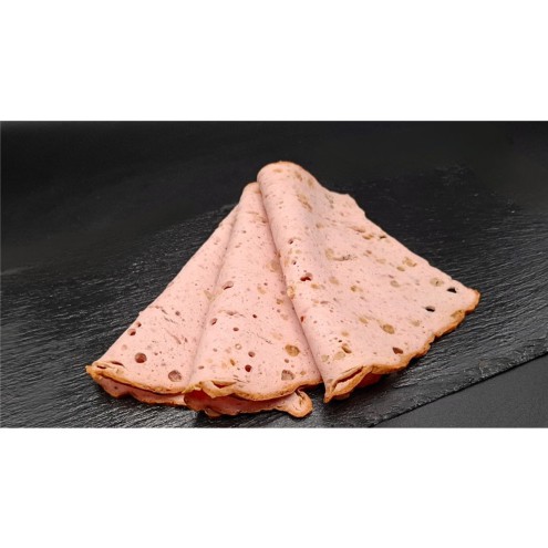 Zwiebelleberkäse Aufschnitt (1,65€/100g)
