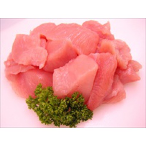 Gulasch aus der Brust (1,99€/100g)